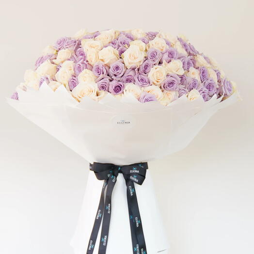 White Roses Petal Harmony