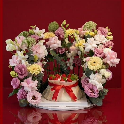 Пельменный торт арра