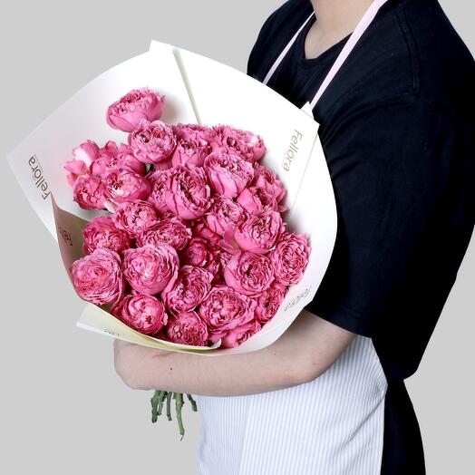 Ramo de rosas Frambuesa Bebé-1302