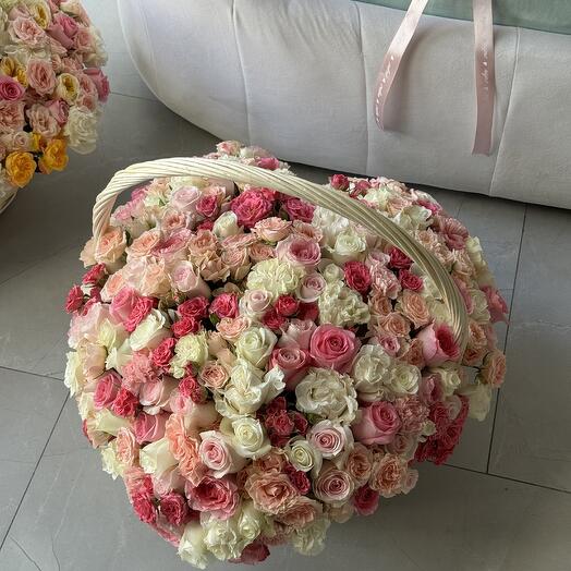 Panier en forme de cœur