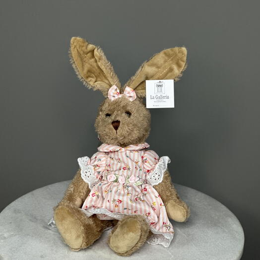 Rosebud Ribbon Bunny