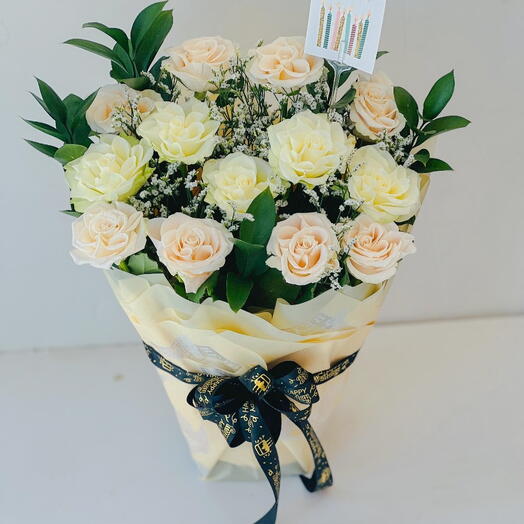 Happy birthday flowers bouquet