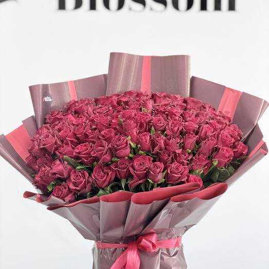 101 Red Roses Bouquet