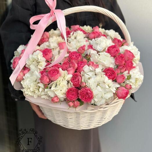 ГОРТЕНЗИЯ   МИНИ-РОЗЫ