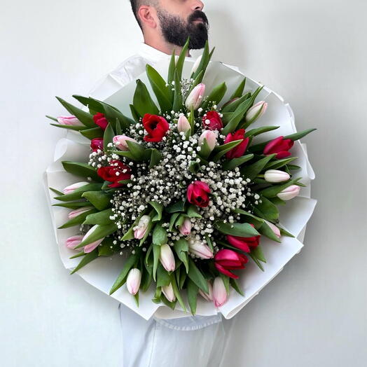 Magnifique Bouquet de Tulipes Vibrantes