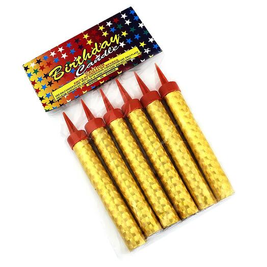 Набор искрящихся свечей