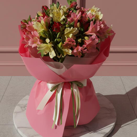 باقة من 11 ألستروميريا مختلطة