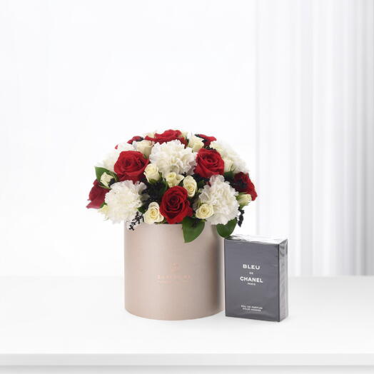 Red Sands Bloom Box Sand With Bleu De Chanel Perfume