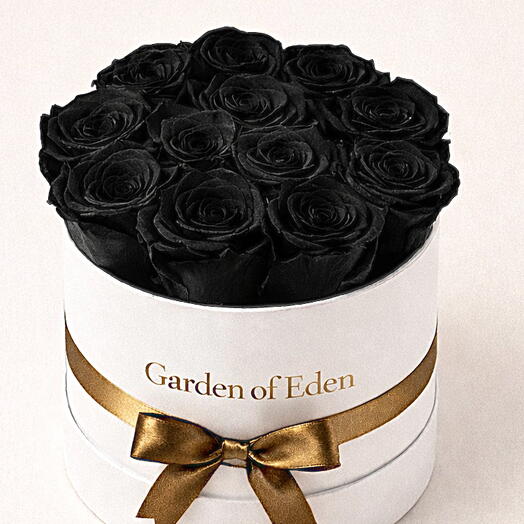 11 Black Roses | Bold Luxury Flower Box