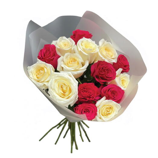 Blanco   Rosas Rojas