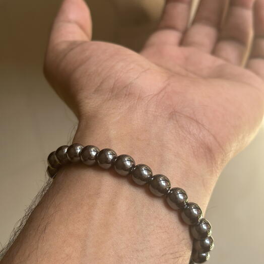 Natural Hematite Bracelet