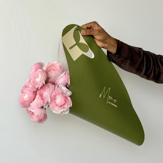 Pink ranunculus (10 pcs)