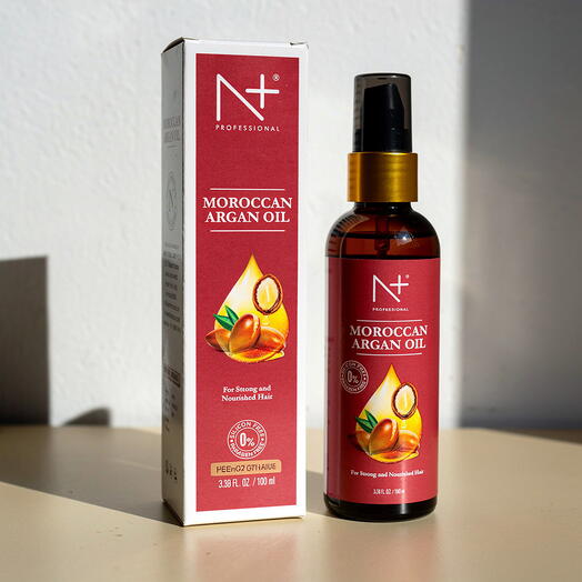 N+ زيت الأركان المغربي, لتقوية وتغذية الشعر - 100 مل