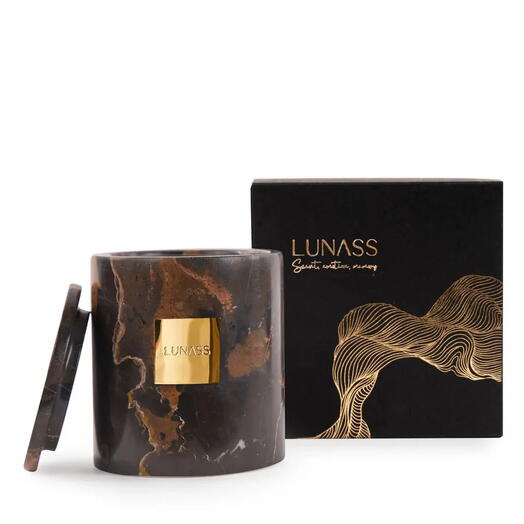 SANDSTORM | Natural Marble Candle Set