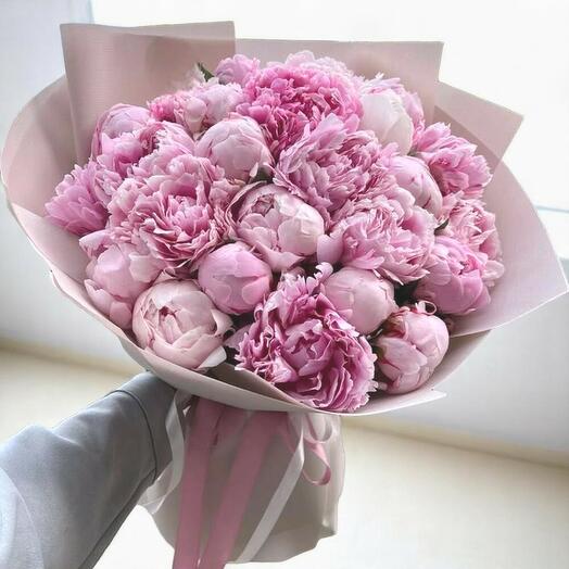 بيونيات وردية