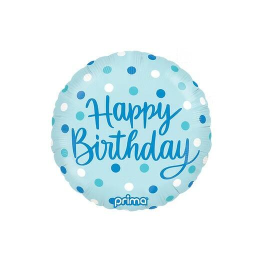 Синие точки на день рождения