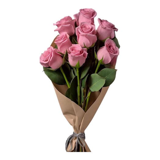 Нежно-розовые цветы