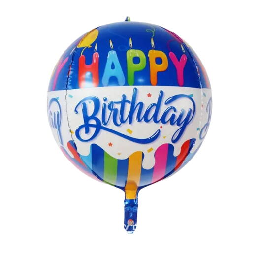 Grand ballon d'anniversaire