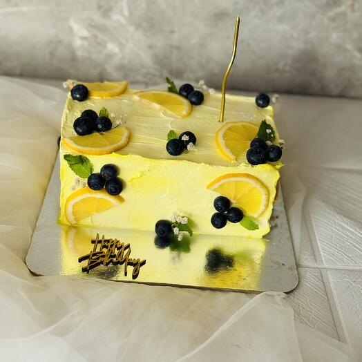 Lemon chanting cake