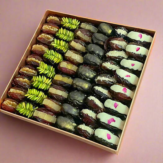 VIP box - 55 pcs of Pure Indulgence chocolate stuffed dates