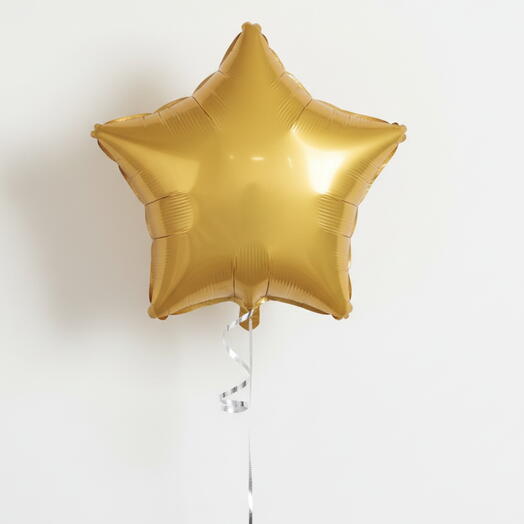 Gold Star Foil Balloon | Sparkling Symbol of Celebration   Congratulations ⭐🎈