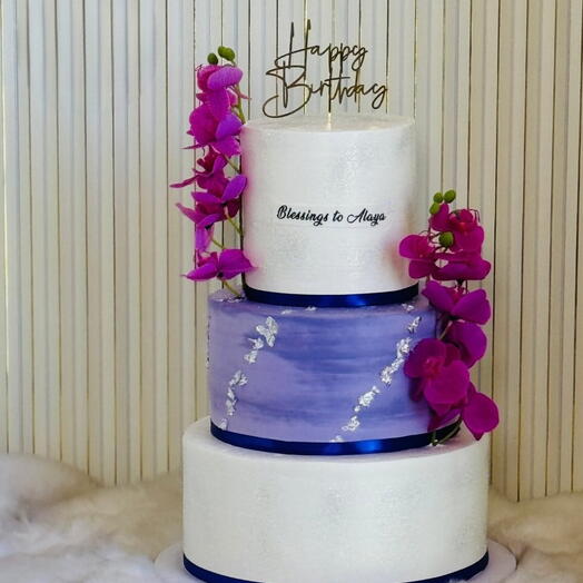 Regal Orchid Shimmer Cake 6 Kg