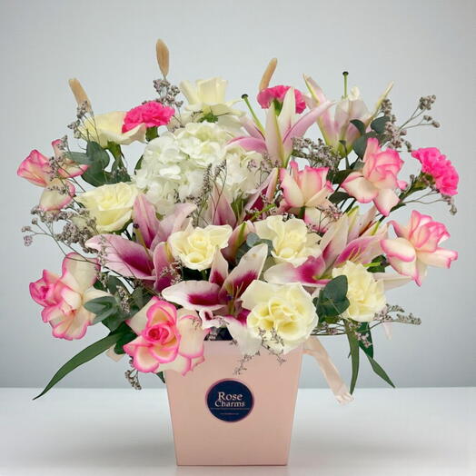 Blush   Snow Floral Bag | RC-B355