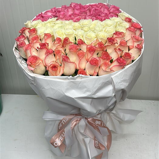 Mélange de 100 roses