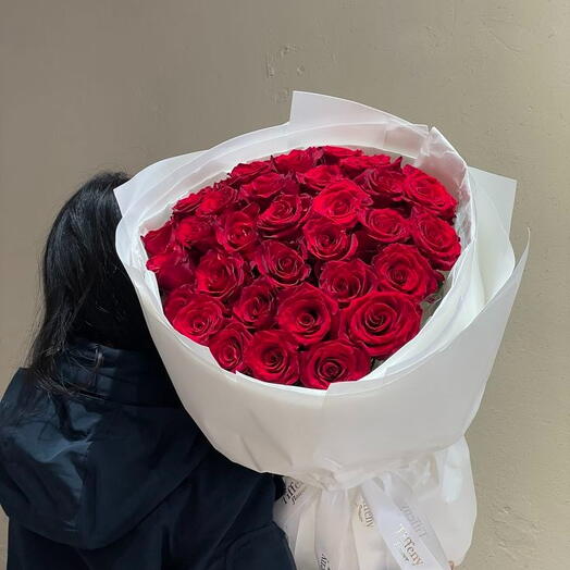 Ramo de rosas rojas Forever