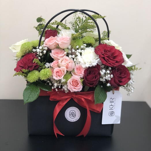Blooming garden bag