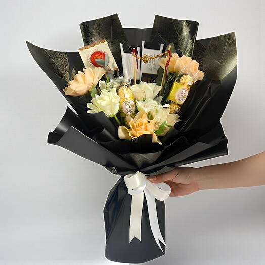 Elegant Bloom – Розы   Шоколад