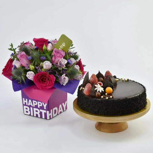 Choco Bloom Birthday Delight