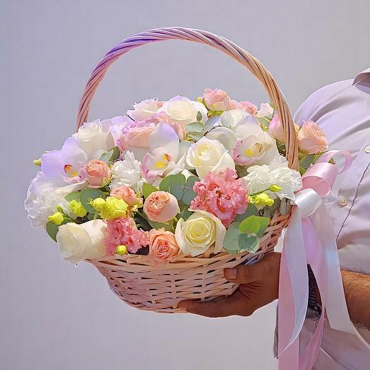 Композиция в корзине - 2