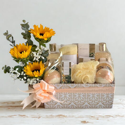 ️💆🏻‍♀️ Sunlit Serenity! The Ultimate Spa Hamper for Relaxation   Glow! SpaDay SelfCare