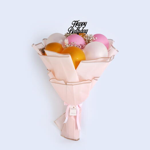 Букет из шаров «С Днём Рождения»