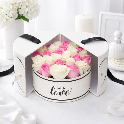 Pretty in Pink   White Surprise Box