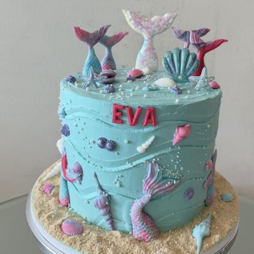 День рождения в стиле русалки