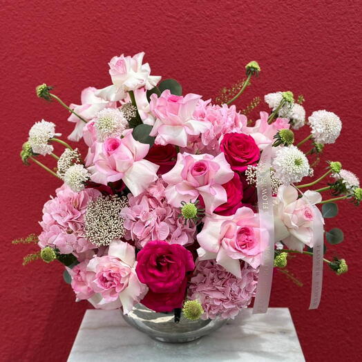 Blush Luxe Floral Arrangement