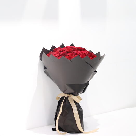 Red rose bouquet
