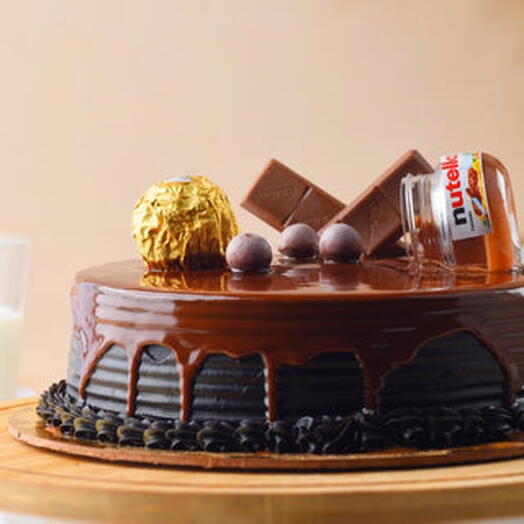 Nutella chocolate cake