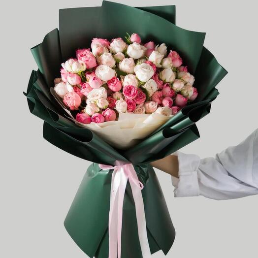 Букет Эмеральд-Роуз