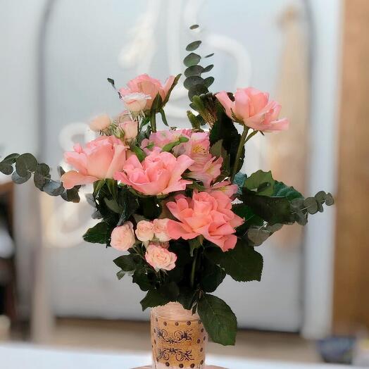 Royal Bloom Vertical Mixed Arrangement