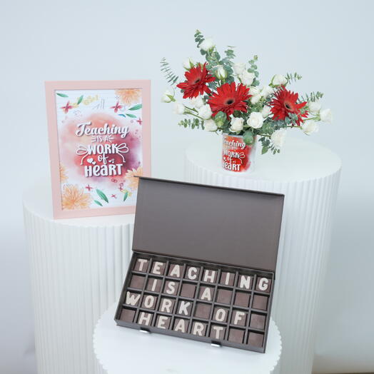 Trio Hommage Confectionné Avec Cœur