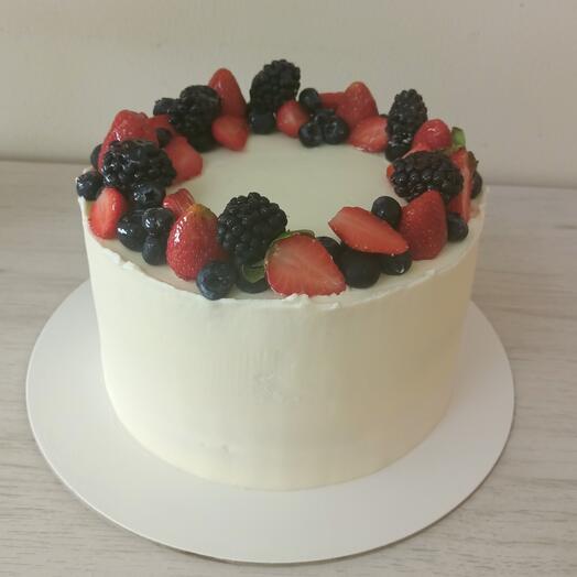 Berries on Top Cake