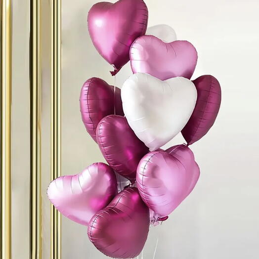 Гелиевые сердечки