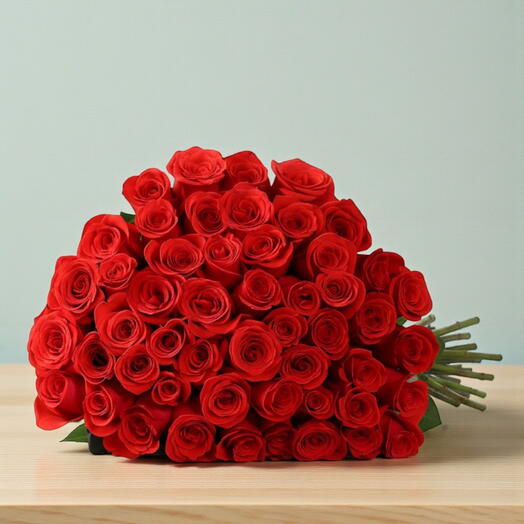 Букет из 51 красной розы