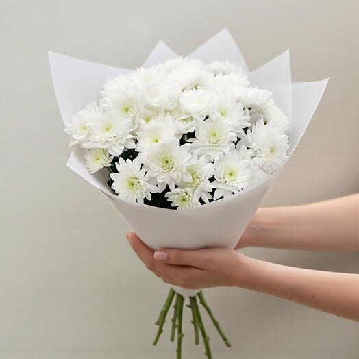 White Chrysanthemum Bouquet