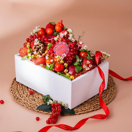 Рождественская экзотическая корзина