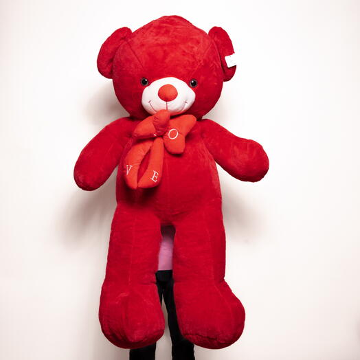 Premium Soft Red Giant Teddy Bear 7339