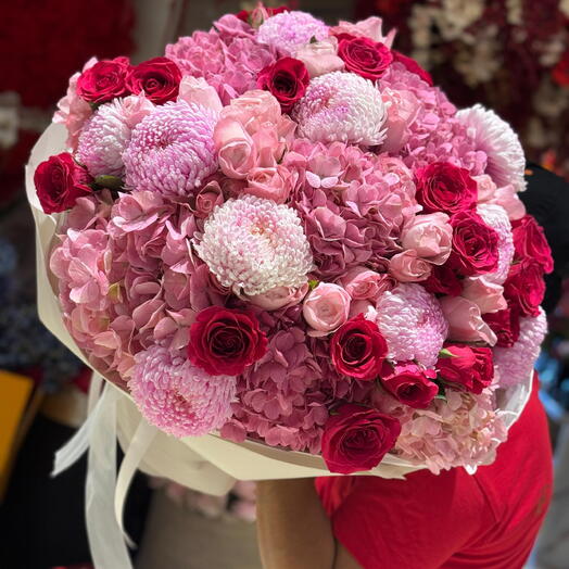 Розовое бархатное облако